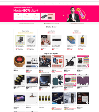 Cupon 30€ Descuento en compra 209€ en Aliexpress