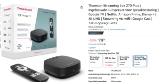 Thomson - Streaming Box Plus - 270 - 32 GB - 4K UHD voor €79 bij Amazon
