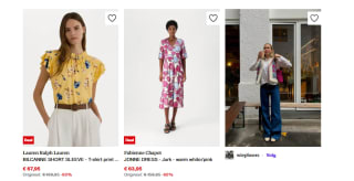 15% extra korting op Designer Sale tot 60%