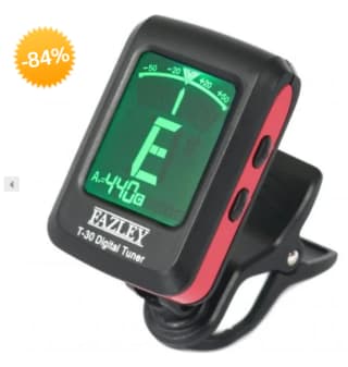 Gitaar stemapparaat Fazley T-30 voor €2,41 bij Bax