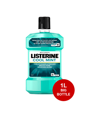 Listerine Cool Mint Mouthwash for £3.38 at Amazon