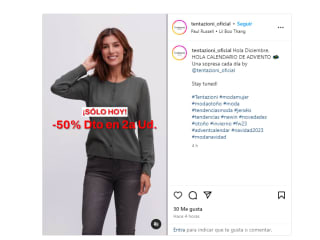 Descduento de -50% en la segunda unidad cardigan para mujer