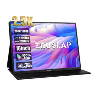Monitor ZEUSLAP 16 "2.5K 144hz portátil 2560x1600 a solo 119,86€