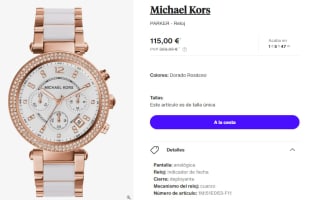 Reloj para Mujer Michael Kors PARKER por 115€