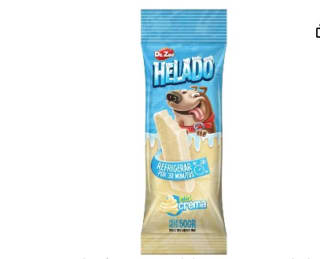 Helado de crema para perro 50g. Mr Zoo por 1,88€