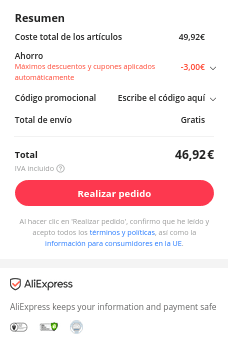 Proyector portátil 1280x720P HY300 Dual Wifi6 260ANSI por 46,92€