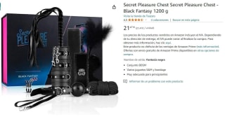 Secret Pleasure Chest Secret Pleasure Chest - Black Fantasy 1200 g por 21,47€