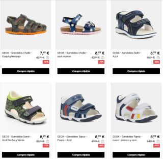 Rebajas hasta 85% + 10€ EXTRA en calzado Geox precios de locura