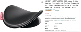 Cherry Slidepad Ergo voor €13,12 bij Amazon