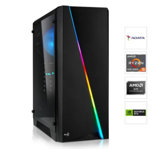 PC Gamer RTX 3060 12Go, AMD Ryzen 5 5500 6x3.60GHz 16Gb DDR4 512Gb SSD M.2 600W por 649€
