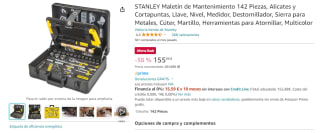 Stanley Maletín de Mantenimiento 142 Piezas por 155,99€