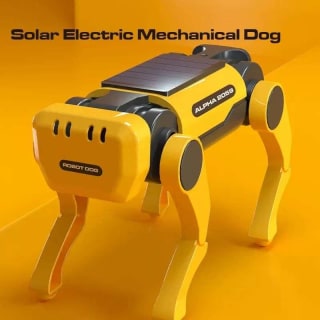 Robot de perro mecánico Eléctrico con energía solar por solo 5,17