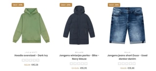 Tot 50% korting op merkkleding tijdens de Mid -Season sale bij De Kinderkledingwinkel
