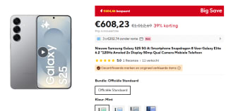 Samsung Galaxy S25 - 5G - 256GB - Mint voor €608,23 bij Aliexpress