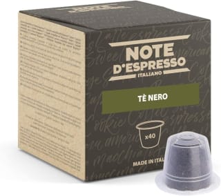 40 cápsulas Note d'Espresso de Té Negro por 2,32€