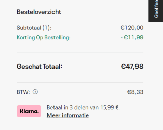 Under Armour indoor schoenen voor €47,98