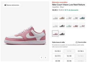 Descuentazos zapatillas Nike desde solo 34,99€ precios locos