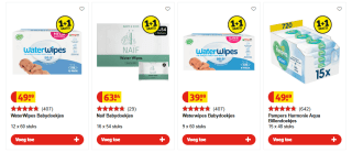 Alle A-merk billendoekjes 1+1 gratis + 2 x 20% extra korting bij Kruidvat