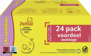 Zwitsal lotion billendoekjes 24 x 57 stuks (1368 doekjes) voor €28,44 bij Amazon