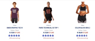 30% extra korting + 10% extra + gratis verzending tijdens de Asics outlet