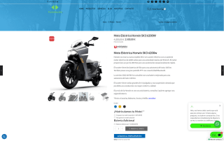 Horwin SK3 moto eléctrica 6200W 2500€