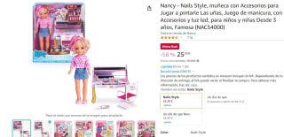 muñeca Nancy ,Nails Style,con Accesorios por 25,30€