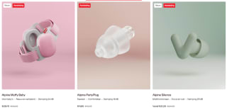 Tot 15% korting op gehoorbescherming bestsellers bij Alpine