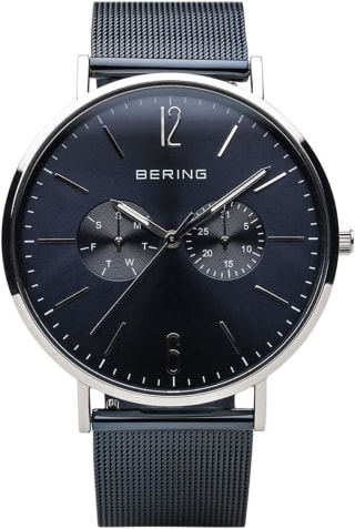 Bering Classic heren horloge zilver gepolijst voor €118,70 bij Amazon
