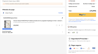 Versión Global HONOR Pad 9 tableta pantalla 12,1" Snapdragon 6 Gen por solo 173,99€