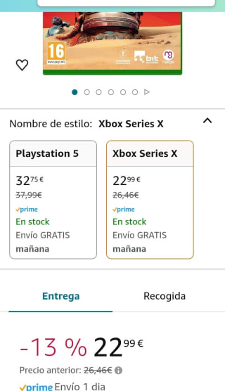The invincible Xbox Series X por 22,99€.