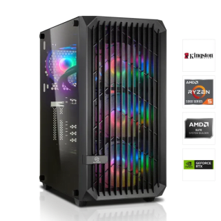 PC Gaming con RTX 4060 Ti 8GB DLSS 3, AMD Ryzen 5 5600, 16GB DDR4,1TB M.2 SSD por 799€