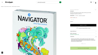 Navigator Paquete de papel 500 Hojas 80 grs DinA4 por 3,95€