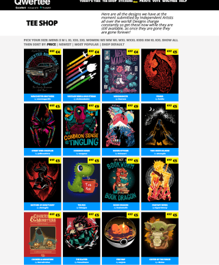 Camiseta Geek desde 3€/ 6 unidades por 23€ de Qwertee
