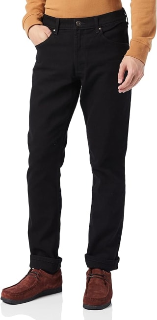 Zwarte Wrangler Authentic regular jeans voor €30 bij Amazon