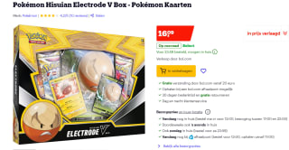 Pokémon Hisuian Electrode V Box - Pokémon Kaarten voor €16,09 bij Bol.com