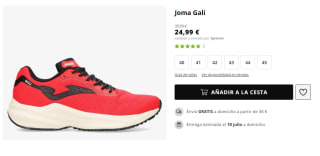 Zapatillas para Hombre Joma Gali por 22.49€