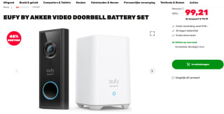 Eufy Video Doorbell 2K (Battery-Powered) + Homebase - Deurbelcamera voor €99,21 bij Boxxer