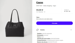 Bolso shopping Guess VIKKY por 55€