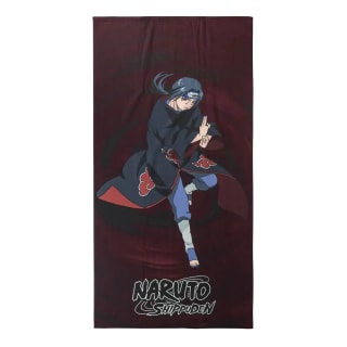 Toalla Infantil De Naruto - Color Granate Y Negro - 70x140 Cm Cerdá por 4,99€