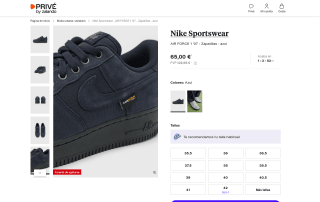 Nike Air Force 1 Low '07 por 65€