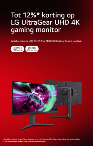 LG UltraGear 27GR93U-B Monitor met 12% korting bij LG