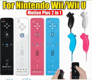 DATA FROG-mando inalámbrico 2 en 1 para Nintendo por 11,78€