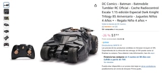 DC Comics - Batman - Batmobile Tumbler RC Oficial por 51,90€