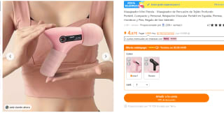 Masajeador de Percusión de Tejido Profundo Portátil por 4,67€