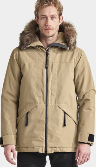 Didriksons - Lasse Parka Beige voor €51,19 dmv code bij Otrium