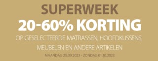 Tot 60% korting tijdens de Jysk superweek