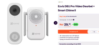 Ezviz Kit (met Chime & Transformer) voor €29,95 bij ibood