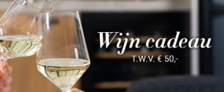 Bij aankoop wijnklimaatkast €50 tegoed voor wijn bij De Wijnbeurs bij Boretti