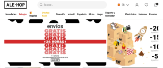 Envío Gratis en ALE-HOP en compras superiores a 10€