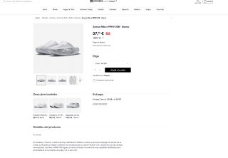 Zuecos Nike x MMW 008 por solo 37,99€